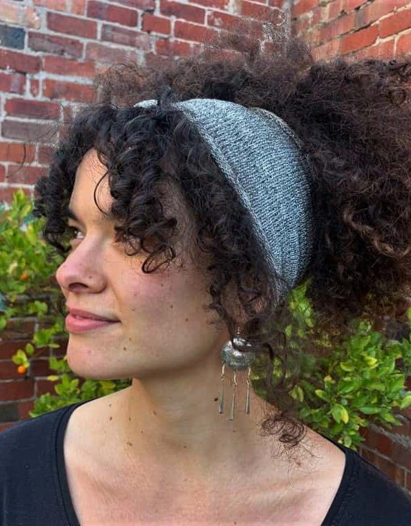 Wide cotton headbands