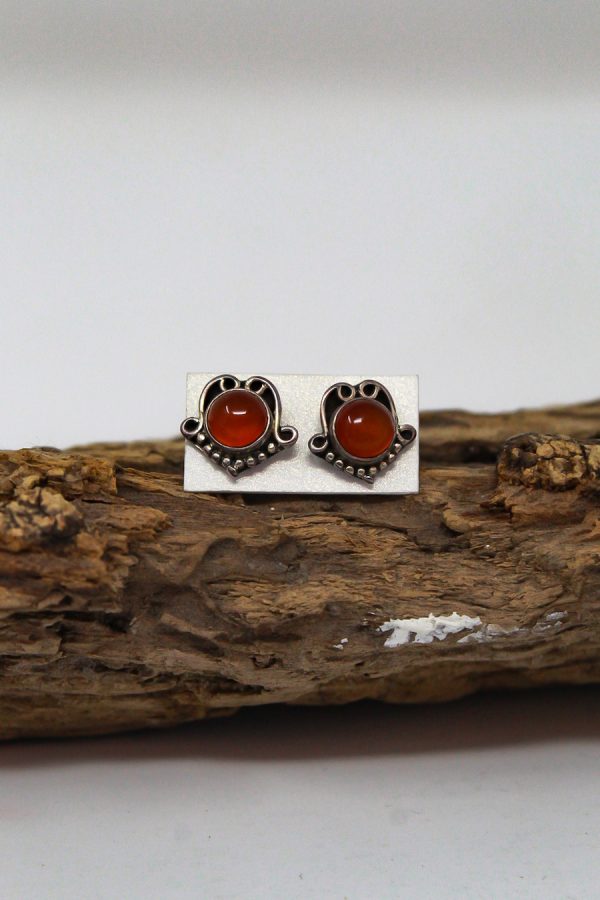 Carnelian Studs