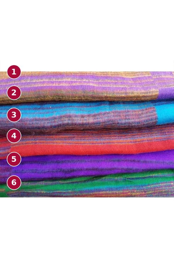 High Quality Striped Shawl/Blanket